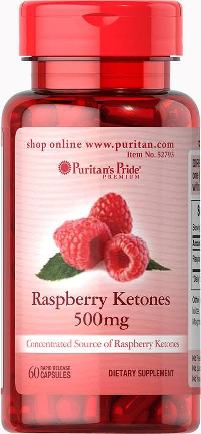 Raspberry Ketones 500 Mg - 60 Capsules Raspberry Ketones 500 Mg - 60 Capsules